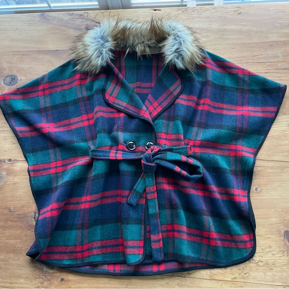 How Very Loved- Plaid Cape
